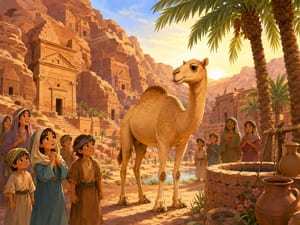 غلاف قصة صالح وناقة ثمود