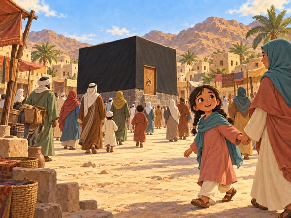 رسمة من قصة أصحاب الفيل — صفحة 1